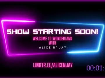 alicenjay from Chaturbate is Freechat