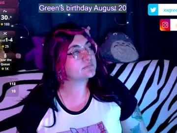 xxgreengoodxx from Chaturbate is Freechat