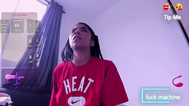 CuteEbony1 from StripChat is Freechat