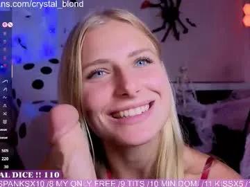 Freechat crystal_blond on Chaturbate