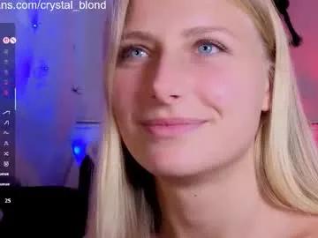 Freechat crystal_blond on Chaturbate