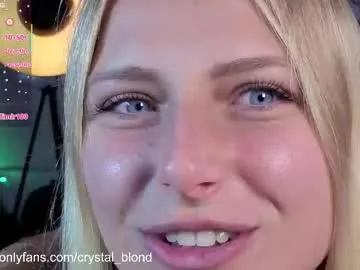 Freechat crystal_blond on Chaturbate
