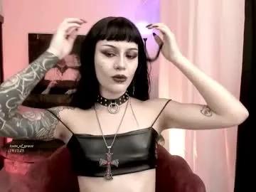 taste_of_grace — devour me <3 / 19 tk Lovense random patterns - 22 tk Lovense fav pattern/// #mistress #goth #joi  #stockings #hairypussy