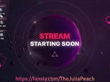 Freechat thejuliapeach on Chaturbate