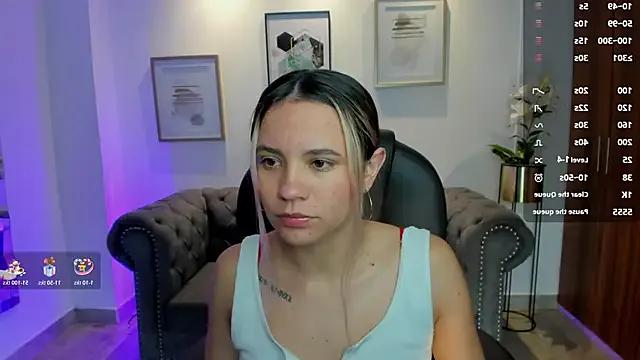 Celestee_rain — double penetration dildo and lovens
