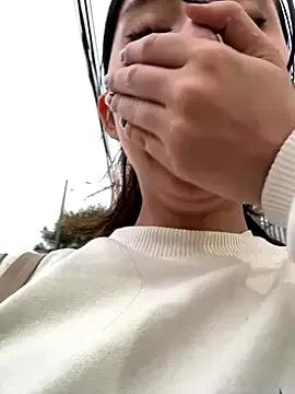 Giselle_miau — Pinch nipples under the table