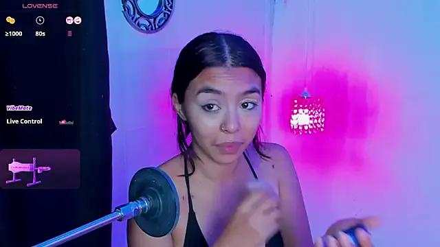 StripChat lanna_brunette is Freechat lanna_brunette — BIG MILK EXPLOSION